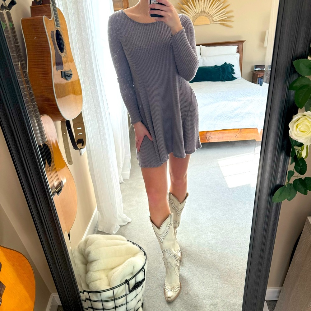 Altar’d State Light Purple Sweater Dress
